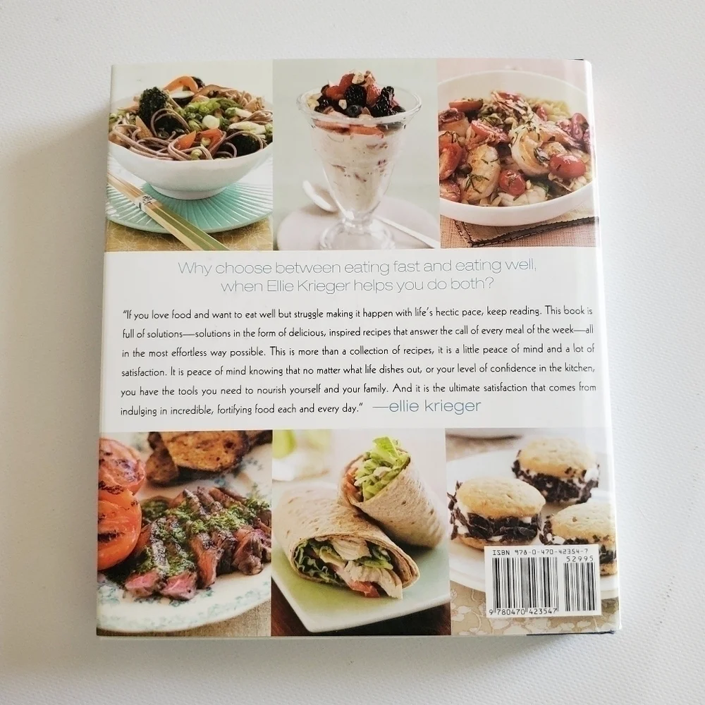 So Easy Cookbook by Ellie Krieger Food Network Healthy Recipes Hardcover